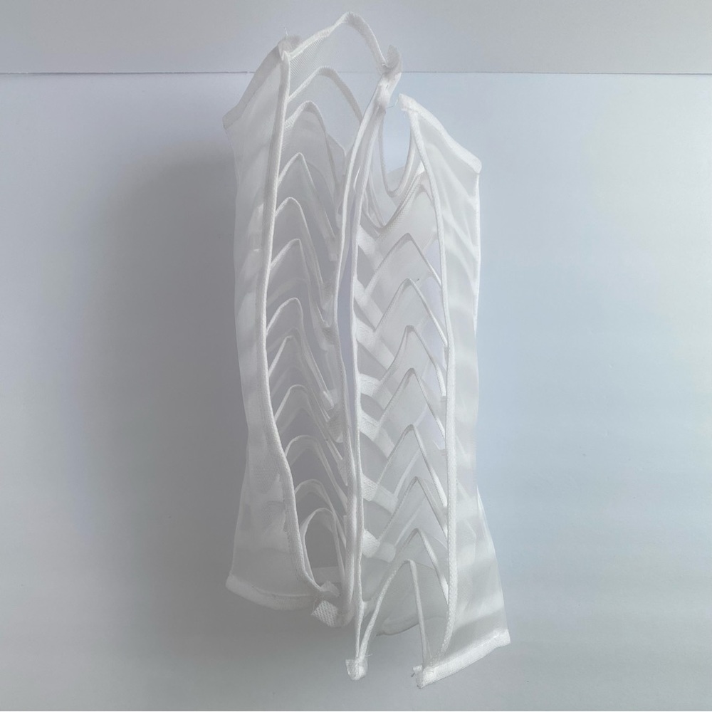 White Mesh Drawer Organizer